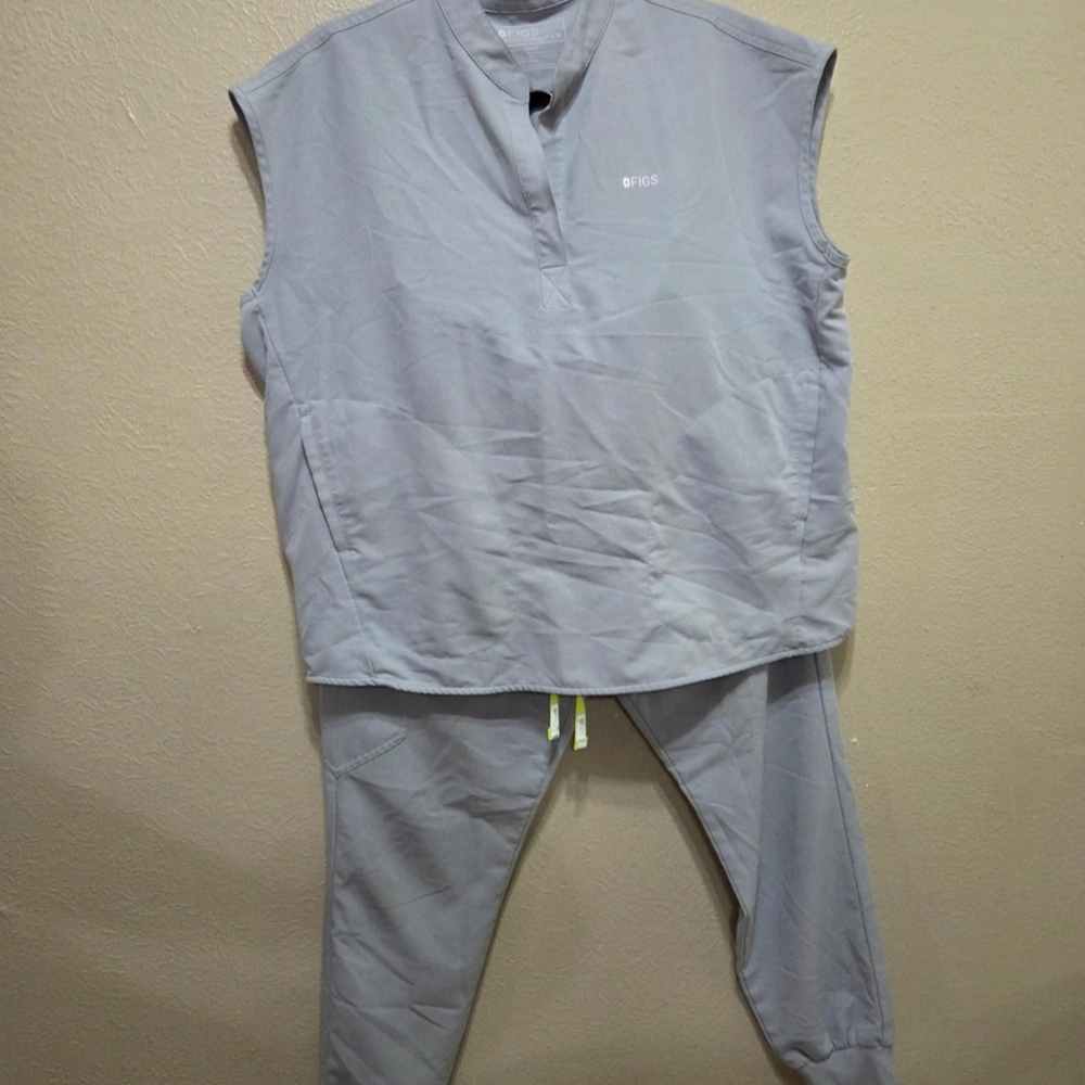 Figs Gray Jogger Track Pants